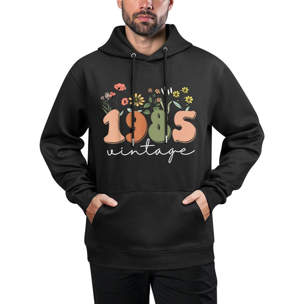 40 Years Old Vintage 1985 40th Birthday Wildflower Women All-Day Comfort Hoodie