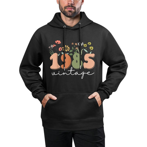 40 Years Old Vintage 1985 40th Birthday Wildflower Women All-Day Comfort Hoodie