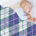 Northwest Tartan Sustainable Throw Blanket