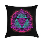 Neonforce Soft Shrink-Resistant Throw Pillow