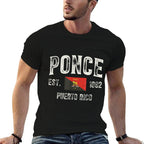 Ponce City in Puerto Rico Est 1692, Puerto Rico  Trendy Pattern T-Shirt
