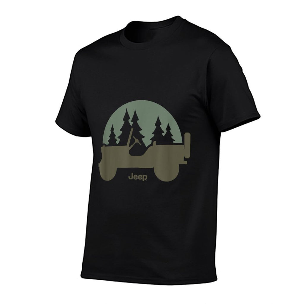 Jeep Willys Trees  Breathable T-Shirt
