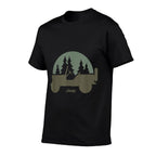 Jeep Willys Trees  Breathable T-Shirt