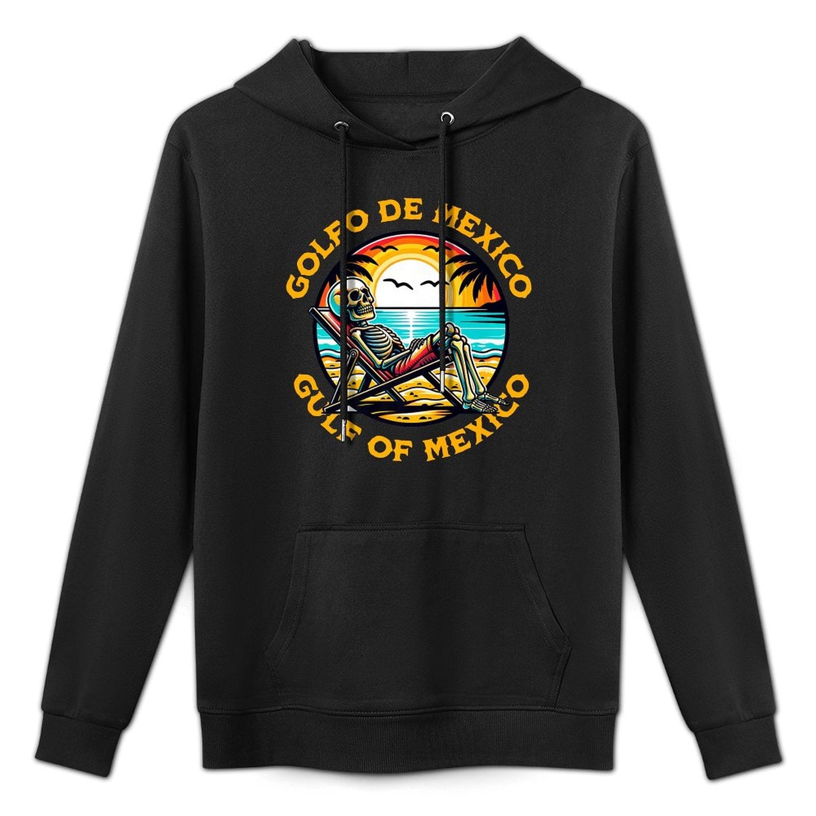Golfo De Mexico Viva Gulf of Mexico Gulf America Premium Shrink-Resistant Hoodie
