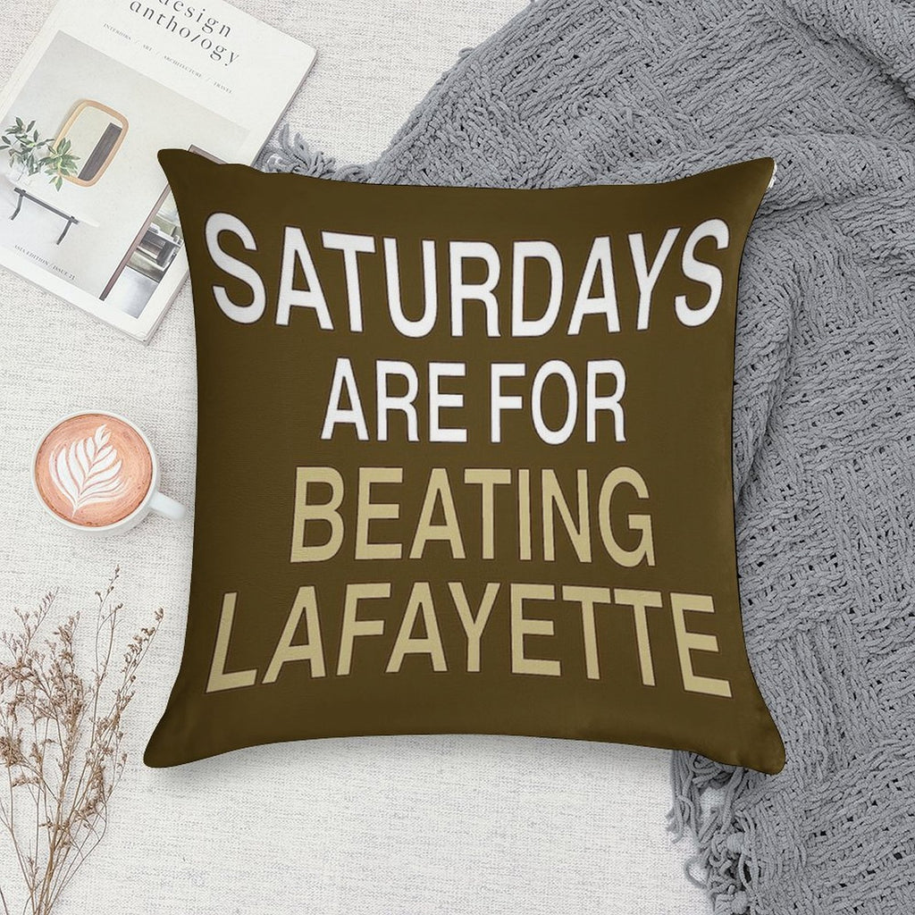 Lehigh Vs. Lafayette Soft Style Accent Throw Pillow