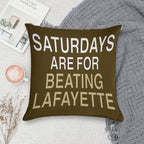 Lehigh Vs. Lafayette Soft Style Accent Throw Pillow