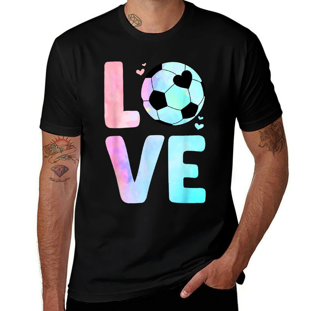 Cool Soccer Art For Women Girls Toddler Themed Soccer Player  Relaxed-fit T-Shirt