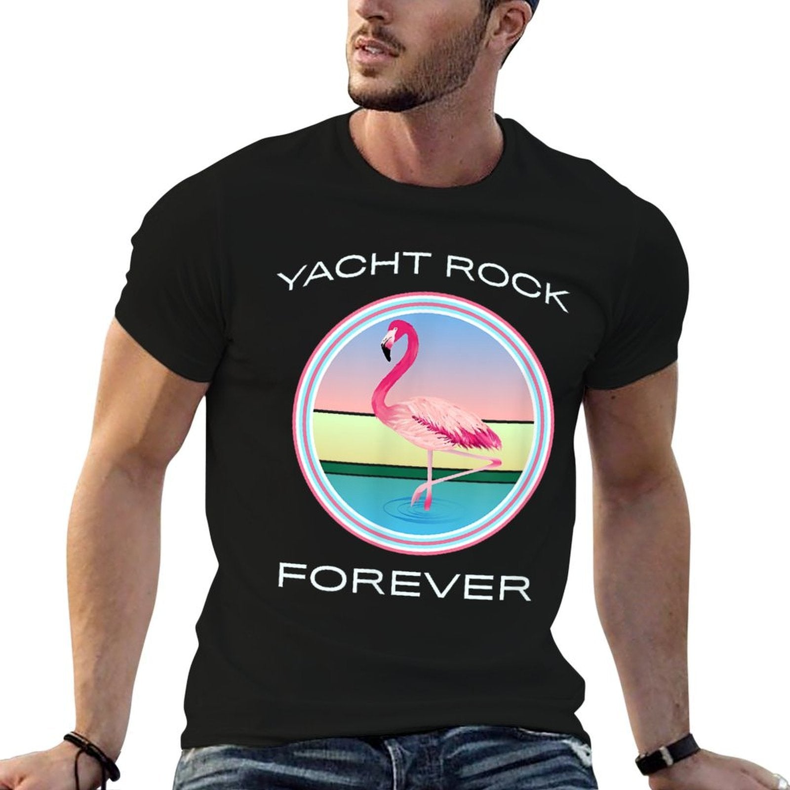 Yacht Rock Forever 80s Retro Style  Graphic-printed T-Shirt