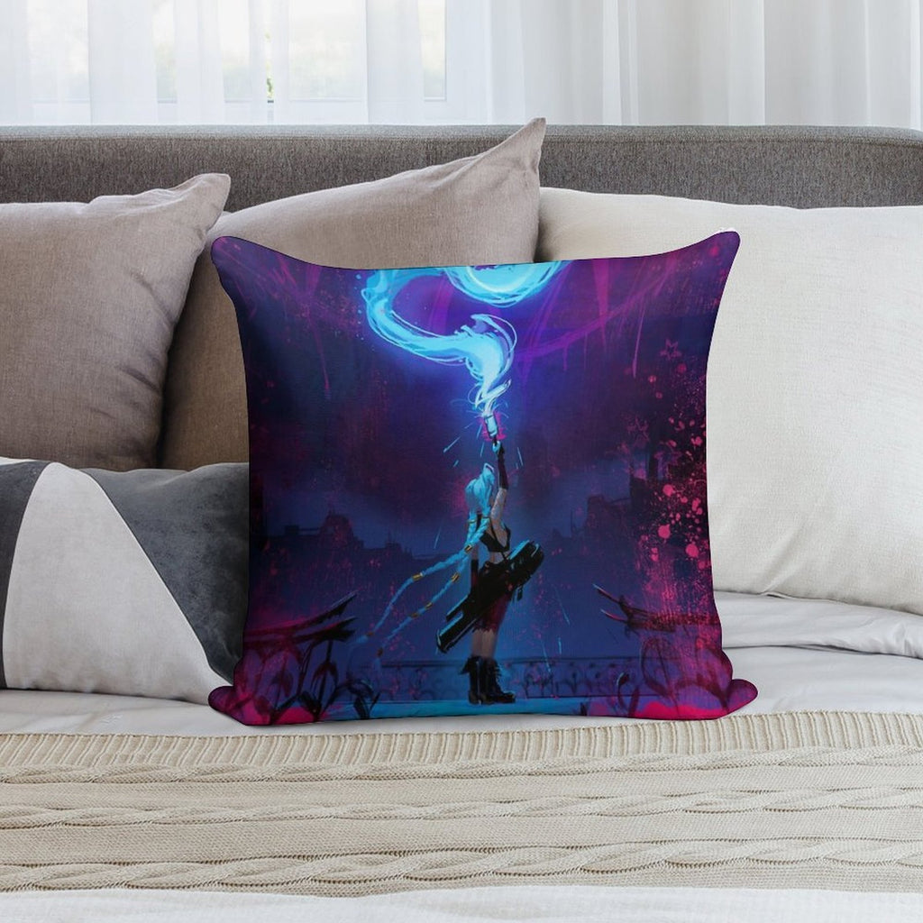 Guns for Hire Soft Decorative Cover Throw Pillow