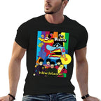 The Beatles - Collage Poster  Oversized Silhouette T-Shirt