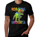 Roaring Kindergarten Dinosaur T Rex Back to School Boys Gift  Trendy Pattern T-Shirt