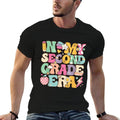 In My Second Grade Era Girl Back To School 2nd Grade Teacher  Graphic-printed T-Shirt
