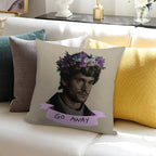 Hannibal - Go Away Soft Anti-Pilling Throw Pillow