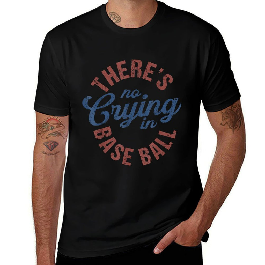 There Is No Crying In Baseball Game Day  Lightweight T-Shirt