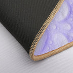 Purple Water Droplets Pattern  Eco-Friendly Bath Mat