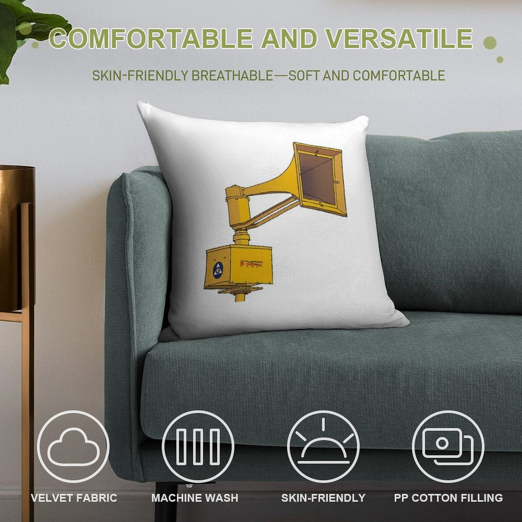 Thunderbolt 1000T Soft Fade-Resistant Throw Pillow