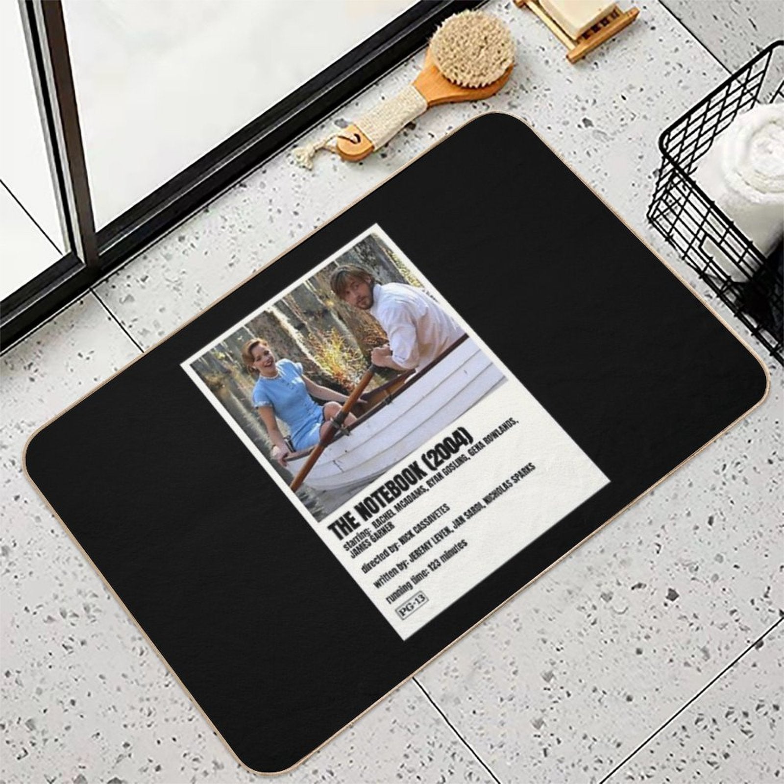 The Notebook Movie  Fade-Resistant Bath Mat
