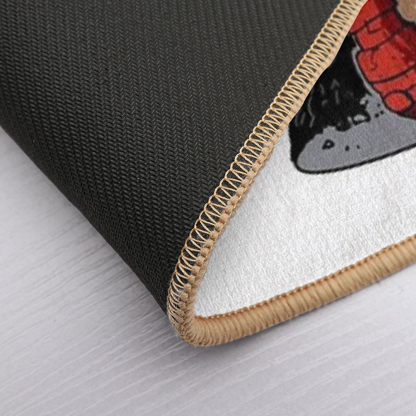 HellBrown  Repositionable Bath Mat