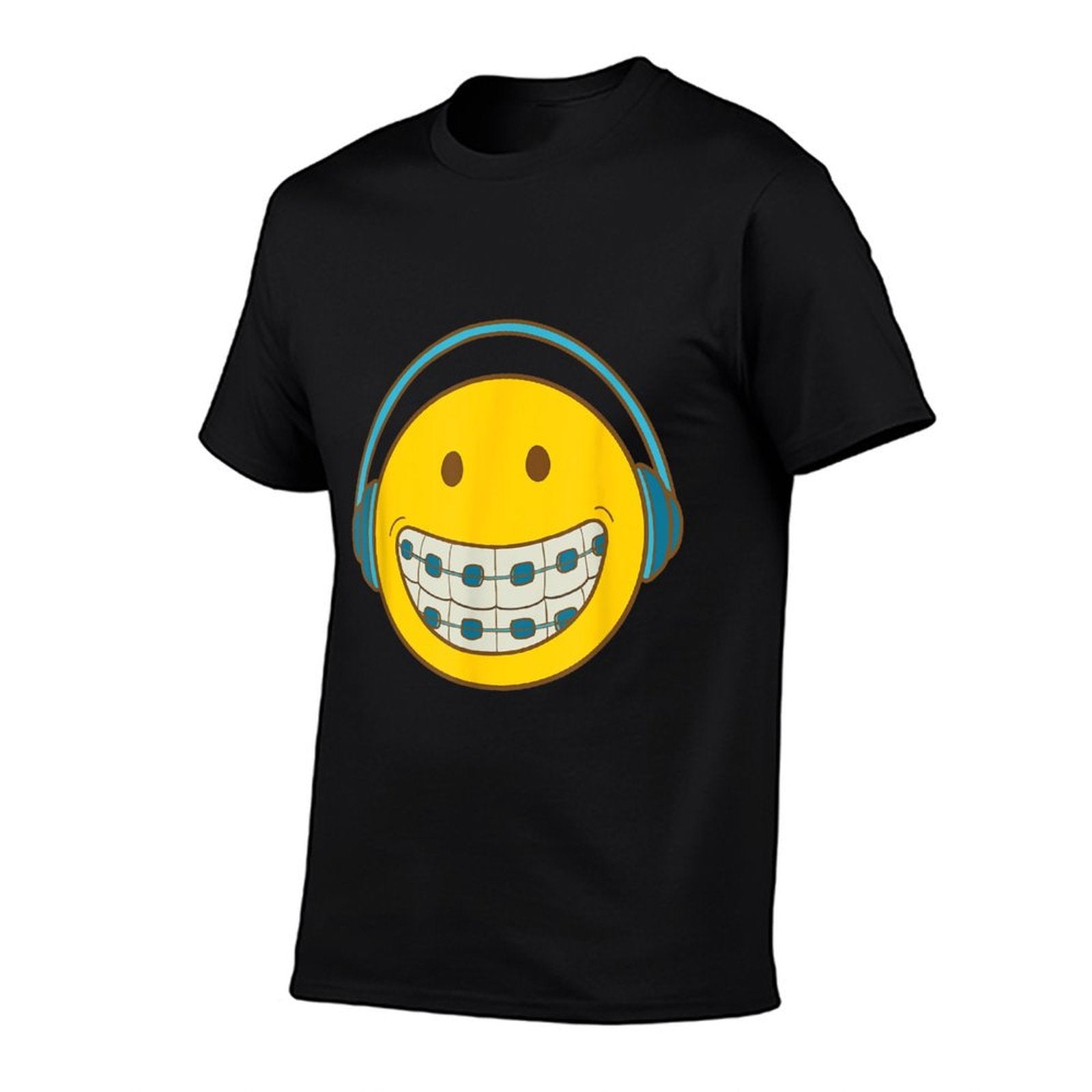 SMILE BRACE FACE Orthodontic Orthodontist Orthodontal  Oversized Silhouette T-Shirt