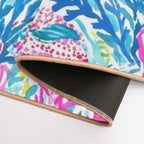 Summer Lily Ocean Holidays  Absorbent Bath Mat