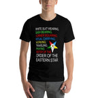 OES Sister Working Traveling Praying Thanksgiving Christmas  Trendy Pattern T-Shirt