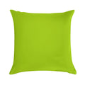 EXCLUSIVE TO OZCUSHIONS - VERY VIVID LIME GREEN -SOLID PLAIN GREEN COLOR Soft Fade-Resistant Throw Pillow