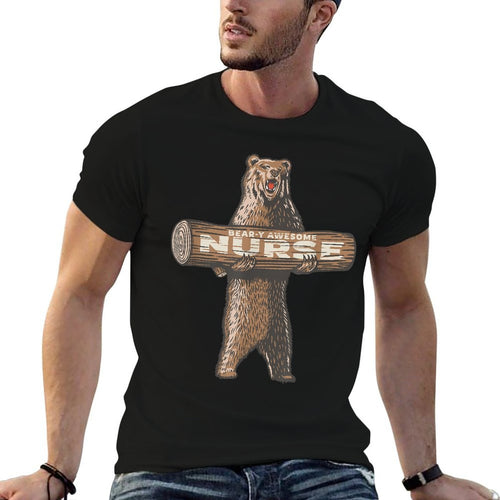 Awesome Nurse Funny Saying  Fun Nursing Appreciation  Soft T-Shirt