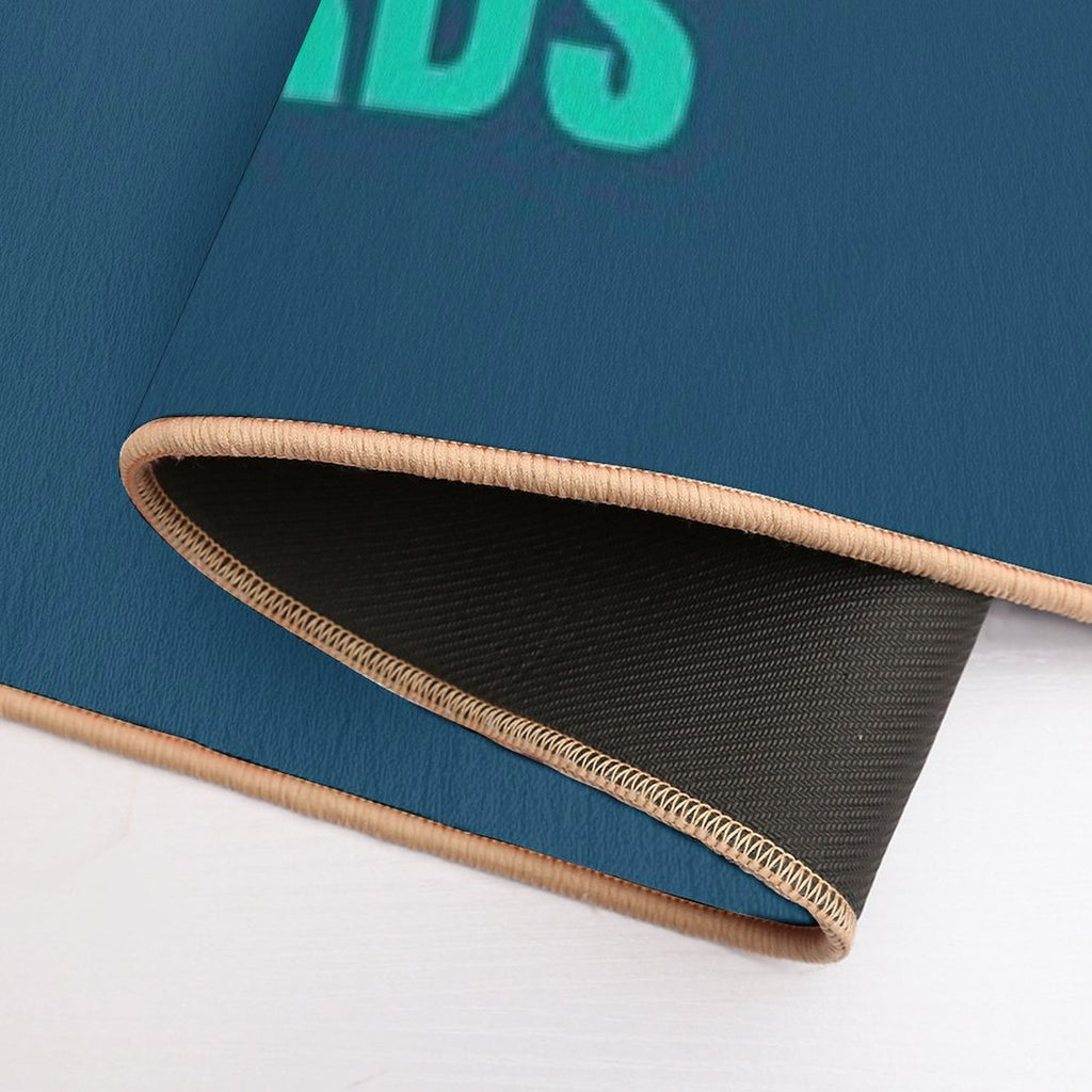 Cross Country Runner  Repositionable Bath Mat