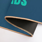 Cross Country Runner  Repositionable Bath Mat