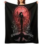 The Crow's Rain Travel-friendly Throw Blanket