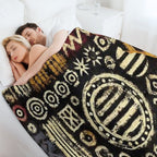 Boho Chic Print Versatility Throw Blanket