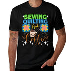 Sewing  Quilting Coffee - Sewer Quilters Novelty - Sewing Premium  Wrinkle-resistant T-Shirt