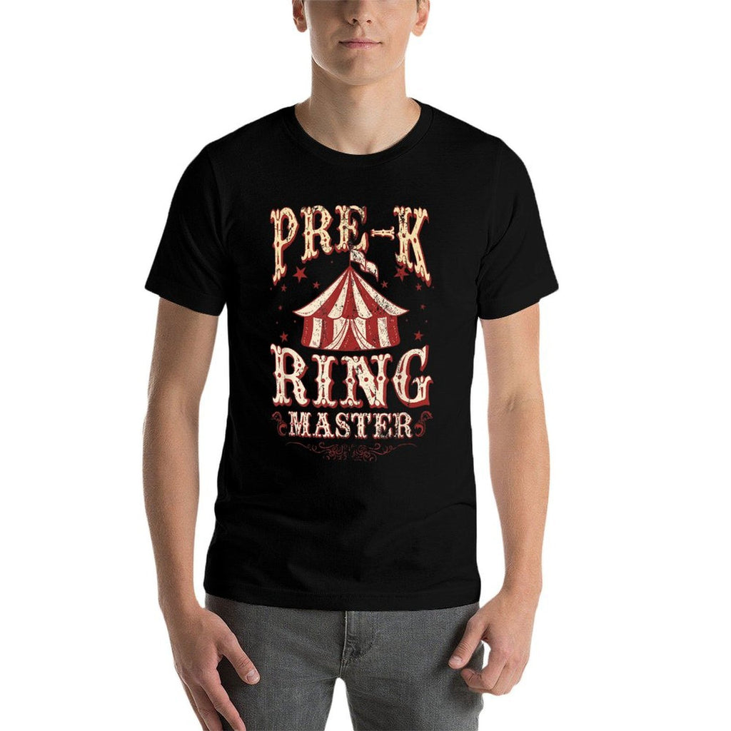 Pre-K Ringmaster PreK Teachers Pre-K Teacher Men Women Kids  Rolled Sleeves T-Shirt