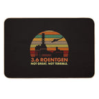 3.6 Roentgen Not Great, Not Terrible Retro Vintage  Easy To Clean Bath Mat