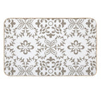 Vintage Marrakesh Mosaic, Moroccan Tiles  Odorless Bath Mat
