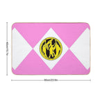 MMPR Pink Ranger With Coin  Multi-Purpose Bath Mat