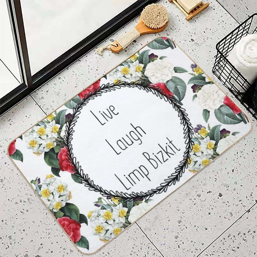 Live Laugh Limp Bizkit  Easy To Clean Bath Mat