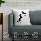 Spirit Stallion of The Cimarron Soft Easy Maintenance Throw Pillow
