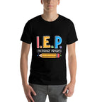 I E P I Encourage Progress Special Education Teacher  Trendy Pattern T-Shirt