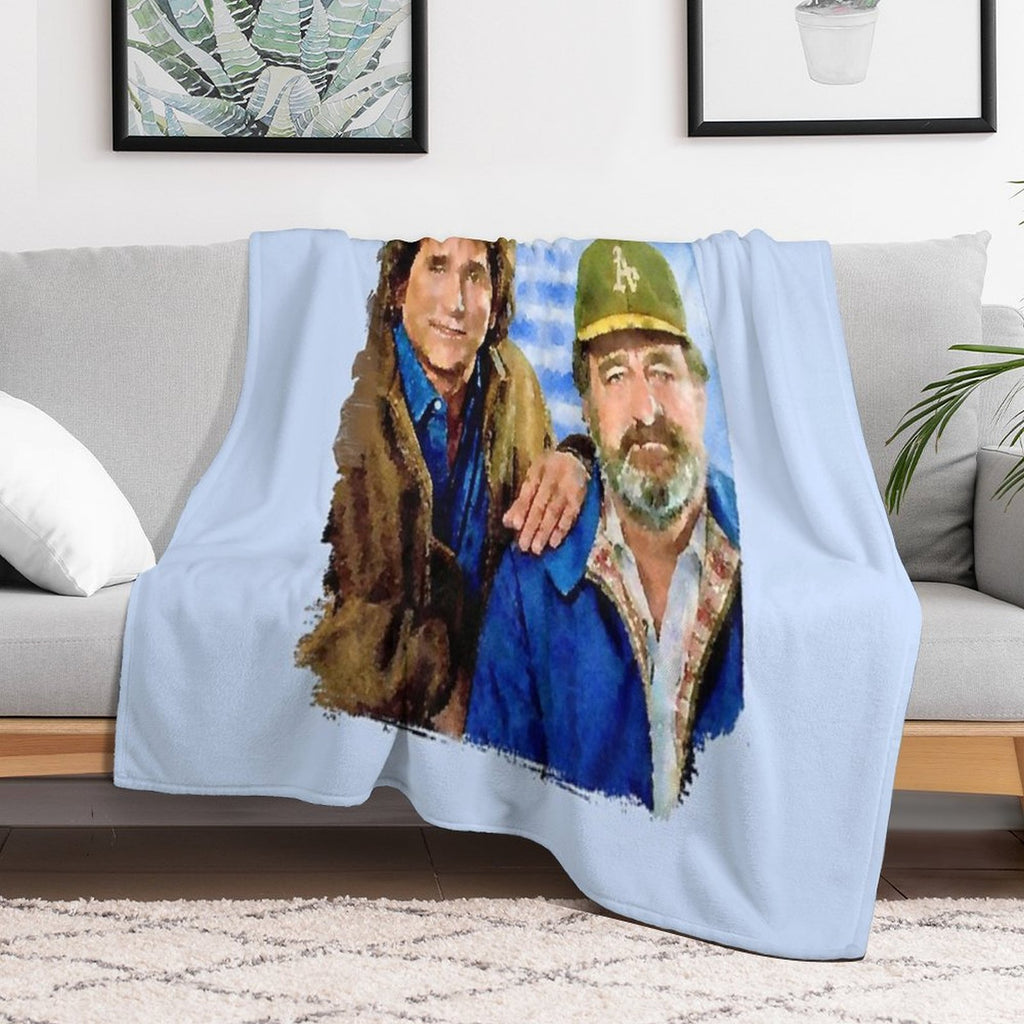 Highway to Heaven Machine-washable Throw Blanket
