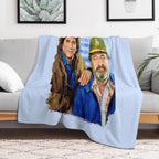 Highway to Heaven Machine-washable Throw Blanket