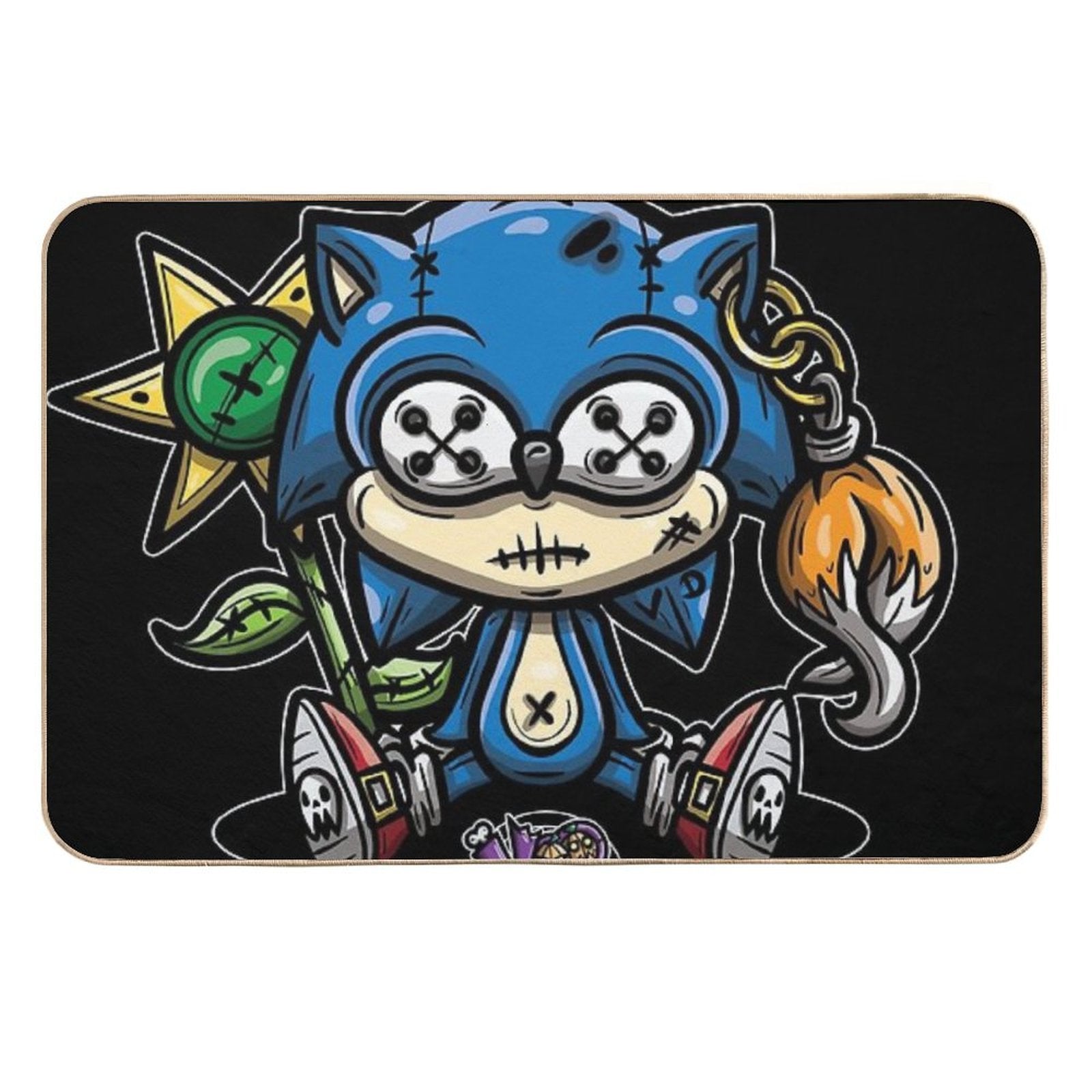 Hog Of Hedges  Easy To Clean Bath Mat