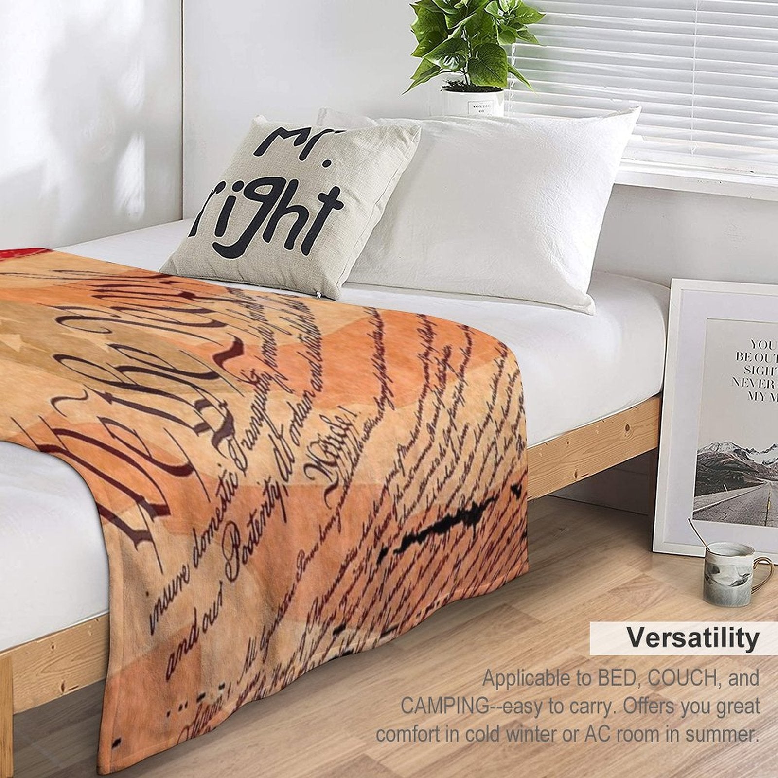 We The People Gift-ready Throw Blanket