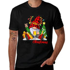 Funny Merry Christmas Beer Lover Men Women Gnome Lovers  Odor-resistant T-Shirt