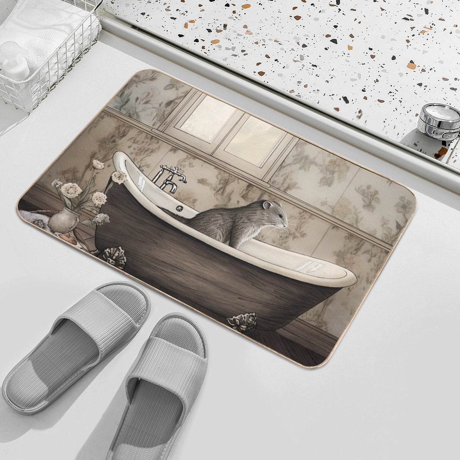 Bathtime XXII  Eco-Friendly Bath Mat