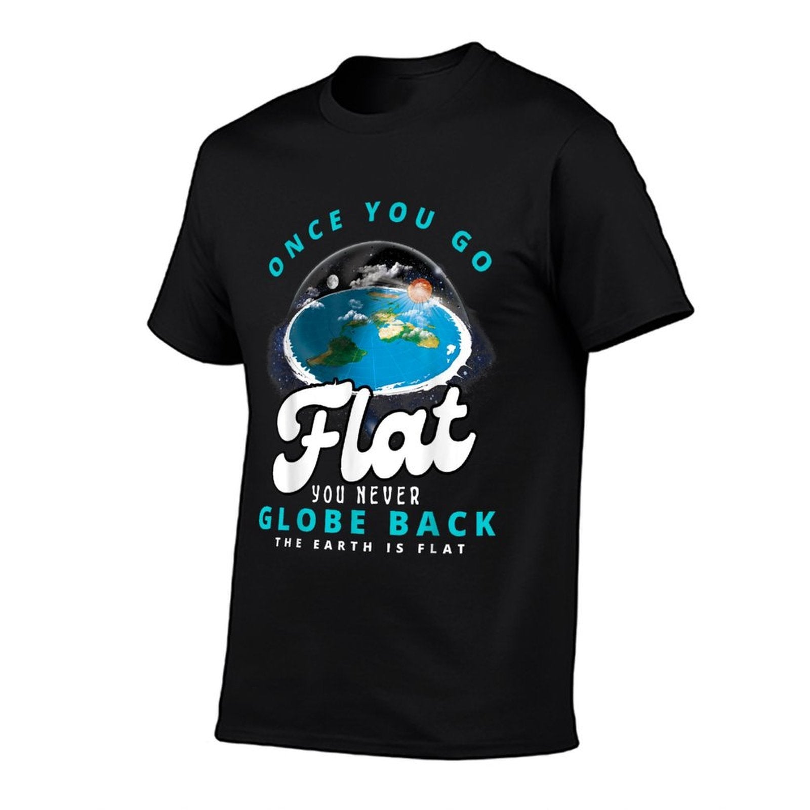 Flat Earth, Earth Is Flat, Firmament Flat Earth  Breathable T-Shirt