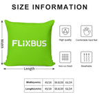 Flixbus Soft High-Density Material Throw Pillow