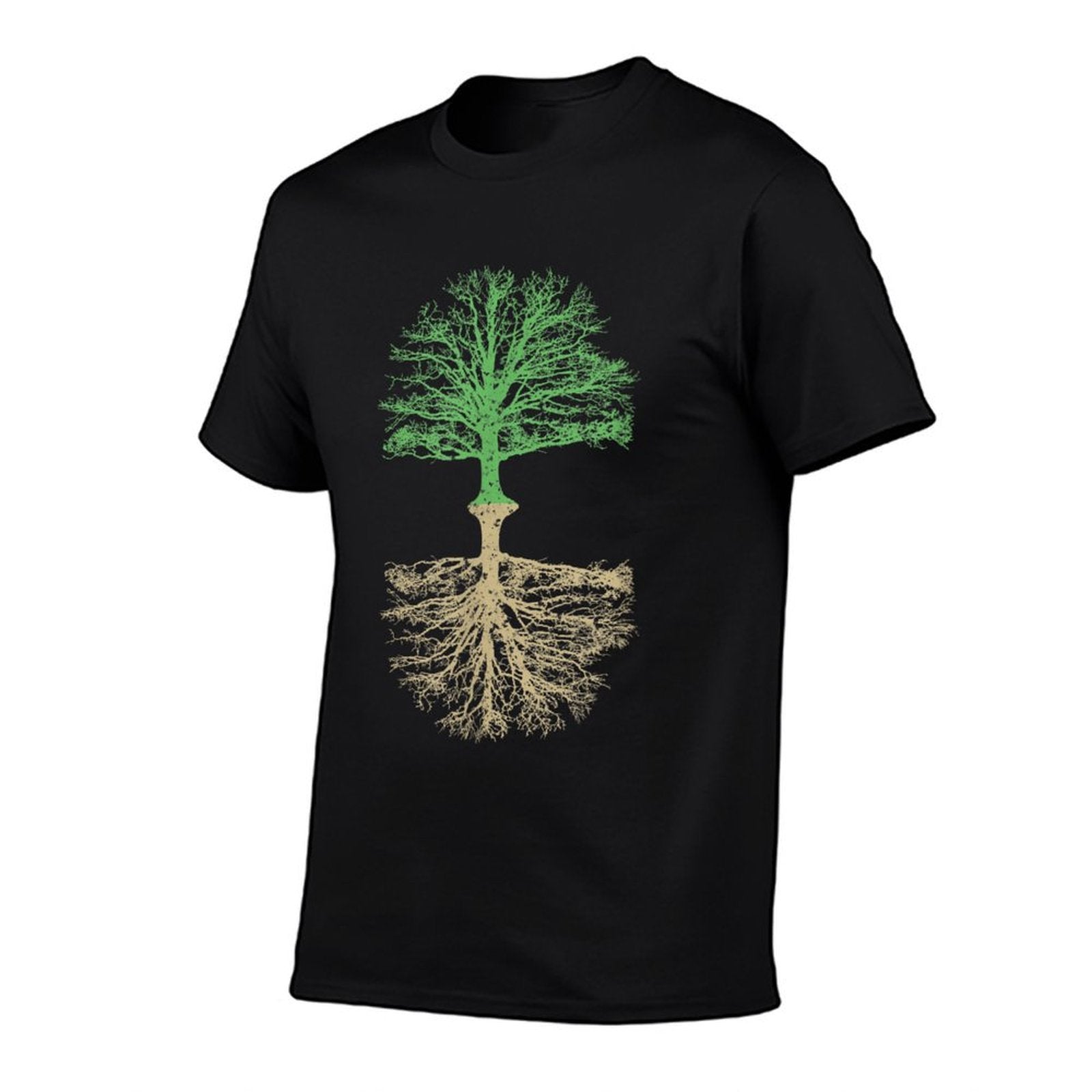 Trees And Roots Outdoor Camping Reflection Nature Comfortable T-Shirt