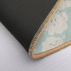 Happy Clouds  Repositionable Bath Mat