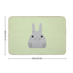 Big Squishy Onigiri Shaped Bunny  High-Traffic Bath Mat